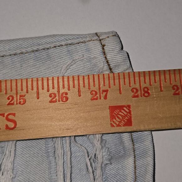Nature Denim Kyler Mom Jeans Distressed Light Wash Womens Size 9 NWT - Picture 13 of 14